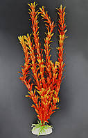 Растение искусственное, Elodea, оранжевая, 40 см. Элодея в аквариуме.