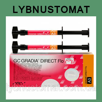 Gradia Direct FLO (Градія дайрект Флоу), ( А2,А3 ) текучий пломбувальний матеріал