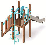 Ігровий комплекс "Однобаштовий лайт" SiverSport KID701.11, фото 2