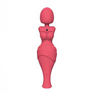 Вібратор у формі силуету жінки Venus De Milo Red | Puls69, фото 2