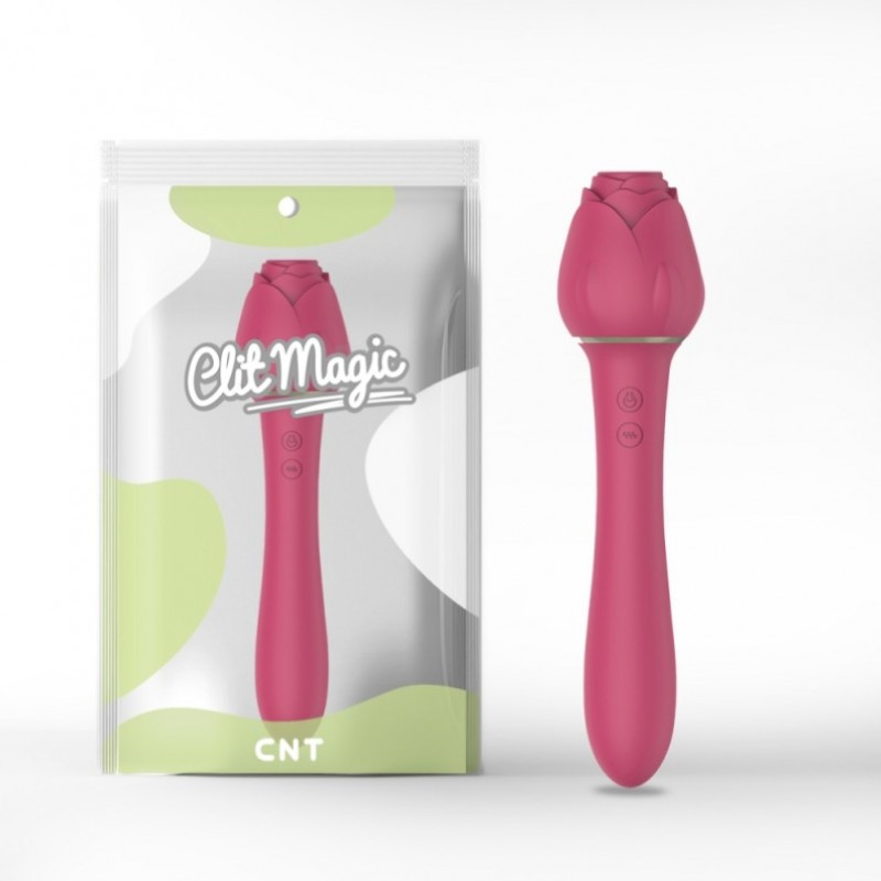 Вібростимулятор у формі трояндочки Delight G-spot Massager Red | Puls69, фото 1