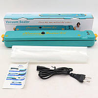 Вакуумный упаковщик для продуктов + Пакеты Vacuum Sealer MA-28 / Бытовой вакууматор для еды