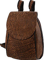 Женский кожаный рюкзак Tunona коричневый