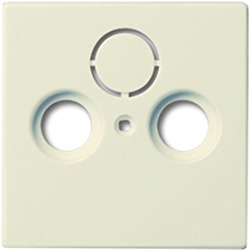 Центр.плата TV + R (SAT) Busch Jaeger 1743-896-500 Axcent Білий шале