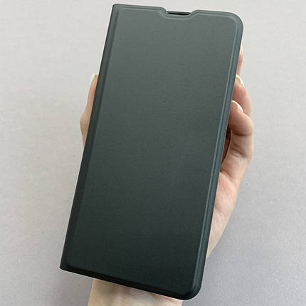 Чохол-книга для Xiaomi Redmi Note 7 книжка софт тач на телефон сяомі редмі нот 7 чорна p8b, фото 1
