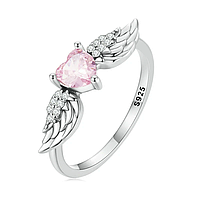 Серебряное кольцо "Крыла ангела"