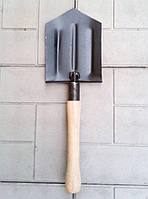 Разборная сапёрная лопата с деревянной ручкой, лопата для авто