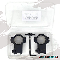 Кріпильні кільця Kandar Ø25.4 мм / 11 мм / Н=21 мм (box)