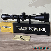Оптичний приціл BSA 3-9X40, оптичний приціл для пневматичних гвинтівок BSA 3-9X40, оптика
