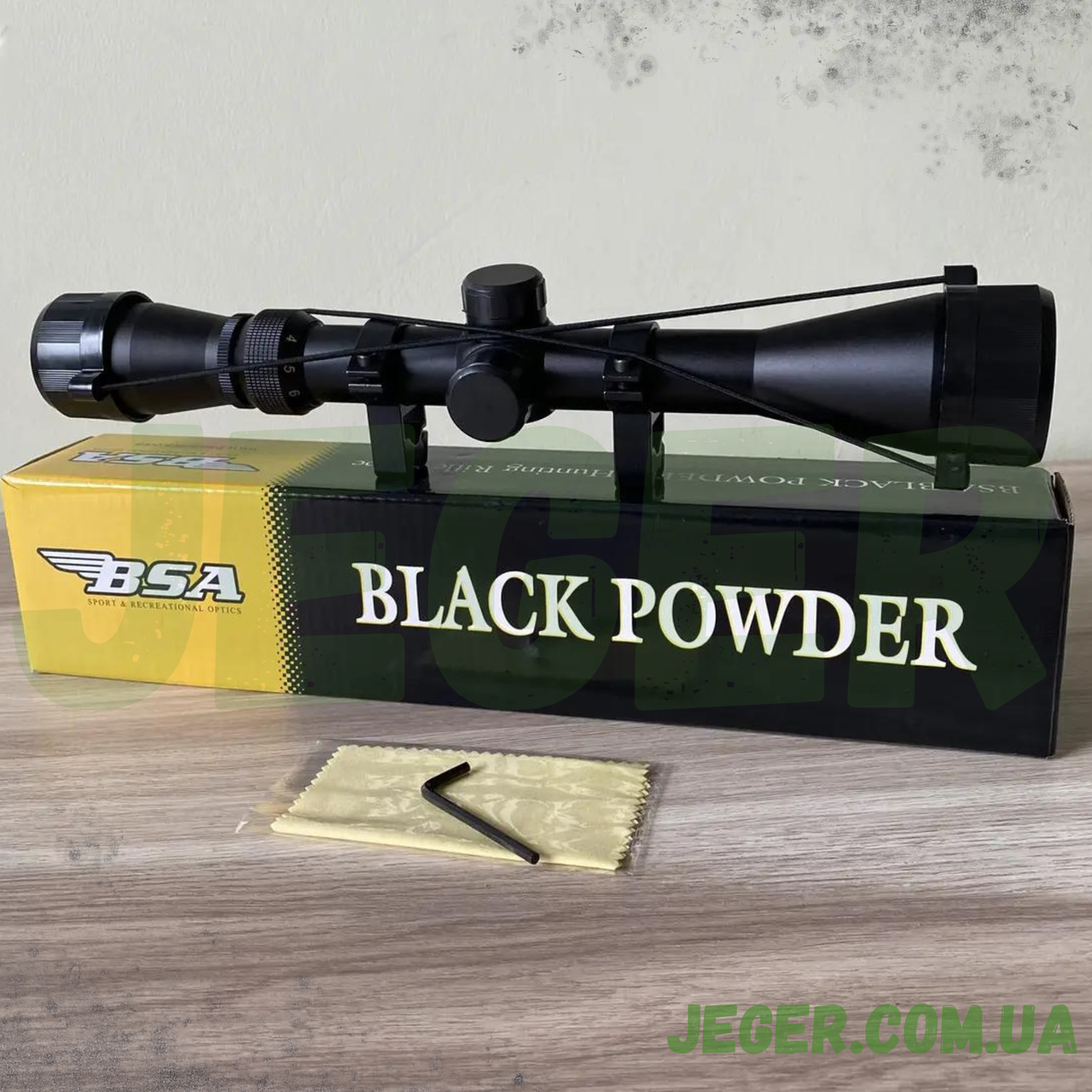 Оптичний приціл BSA 3-9X40, оптичний приціл для пневматичних гвинтівок BSA 3-9X40, оптика