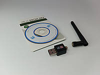 Бездротовий WiFi USB-адаптер 802.11N для комп'ютерів, Т2 або Skybox / openbox / Smart TV