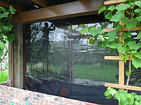 Прозрачные шторы и москитная сетка Пвх на террасу