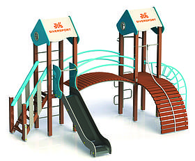 Ігровий комплекс "Дві башти" SiverSport KID702