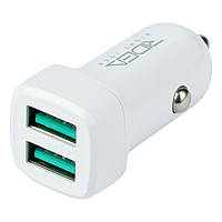 Автомобильное Зарядное Устройство Ridea RCC-21112 Grand Micro-USB USB 2.4A 1m, White