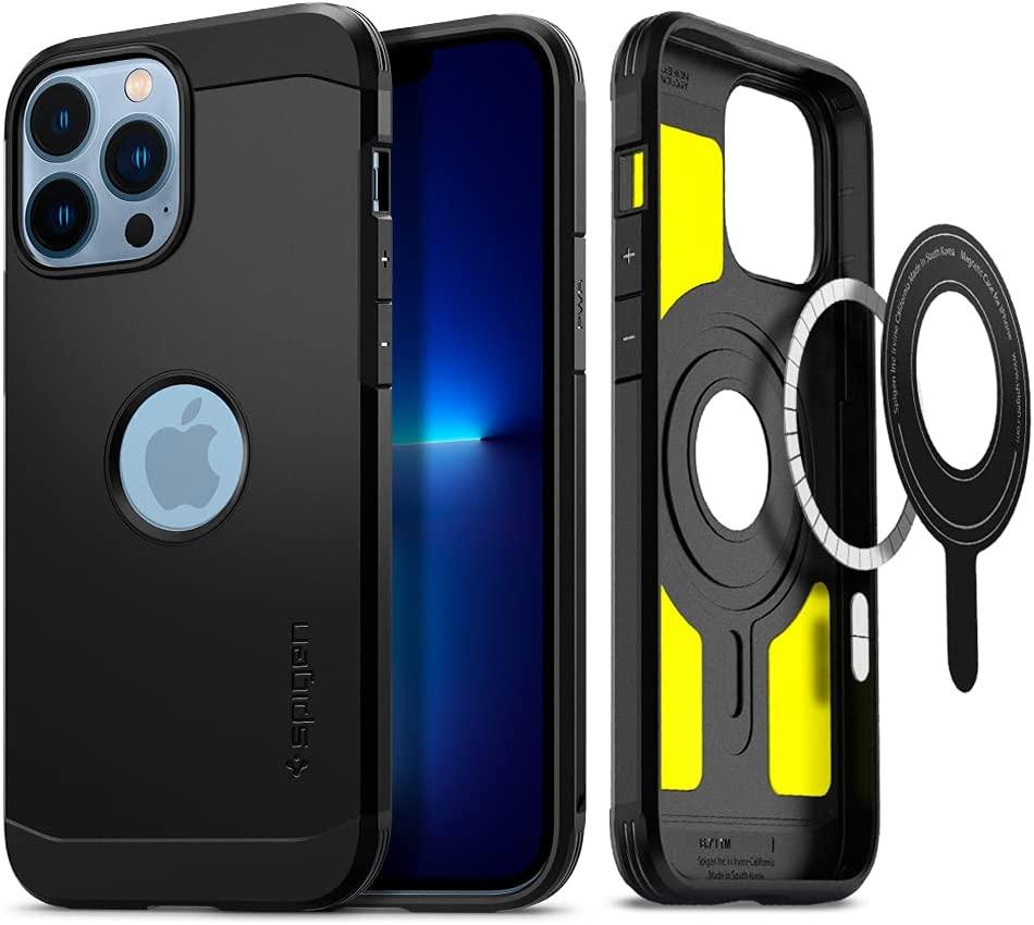 Чохол Spigen Tough Armor with MagSafe Black для iPhone 13 Pro Max ACS03222