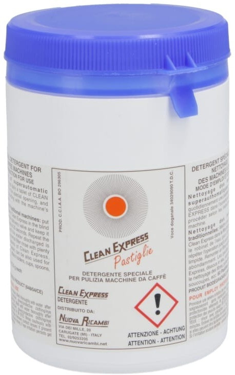 Таблетки для чищення кавоварки від кавових олій Clean Express, 60 шт, 2,5 гр.