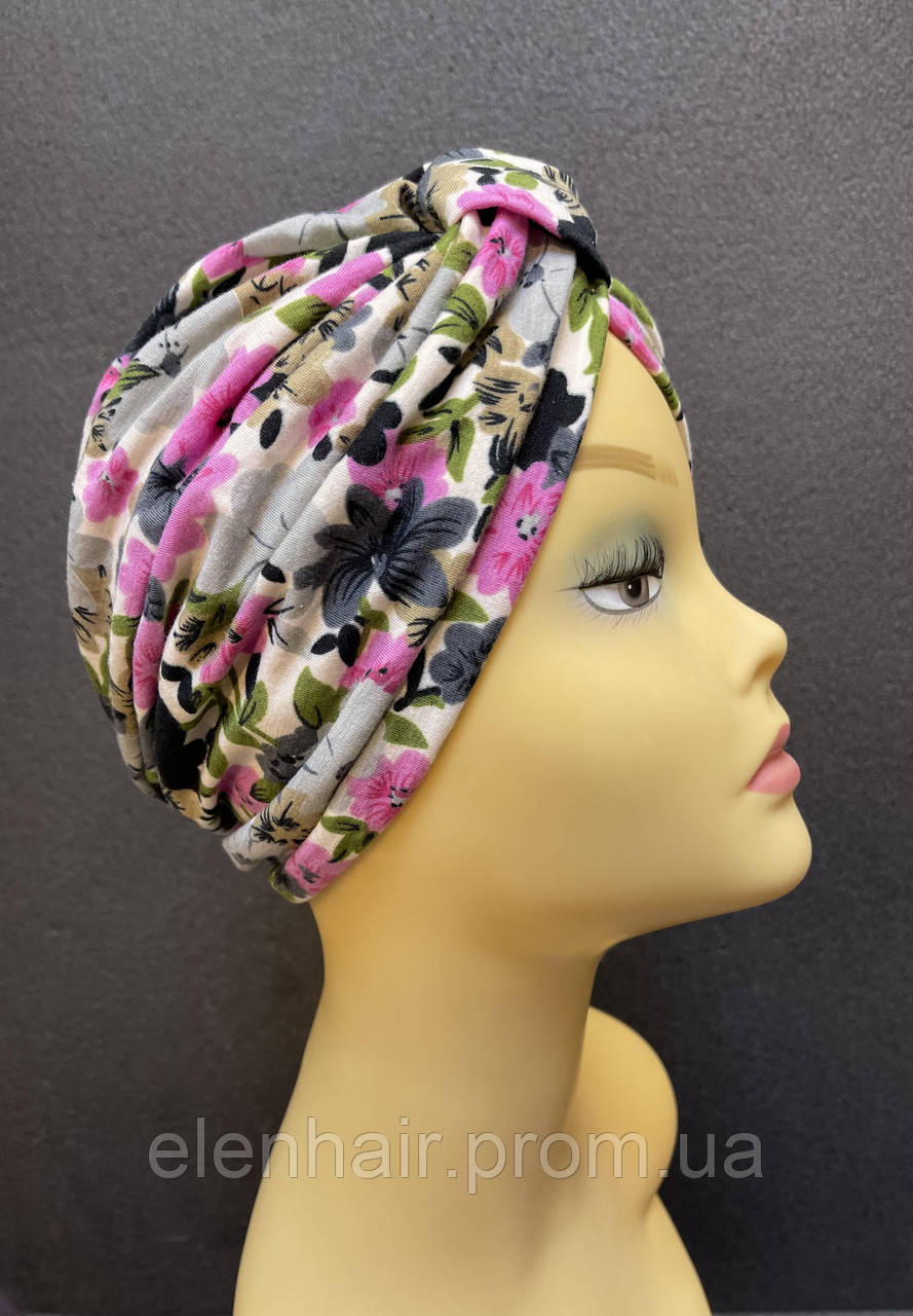 Головной убор после химиотерапии Гортензия (ID#1859083255), цена: 450 ...