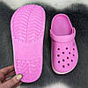 Сабо крокси жіночі піна яскраво-рожеві Даго Стиль 2578, фото 6