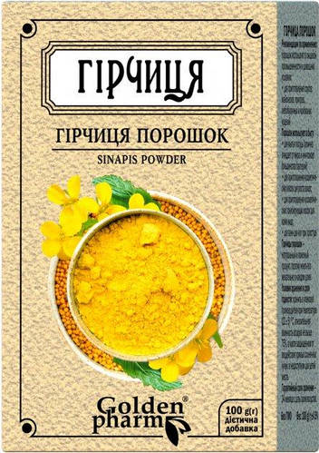 Горчица порошок 100 г Голден-Фарм (ID#1661873062), цена: 36 ₴, купить ...