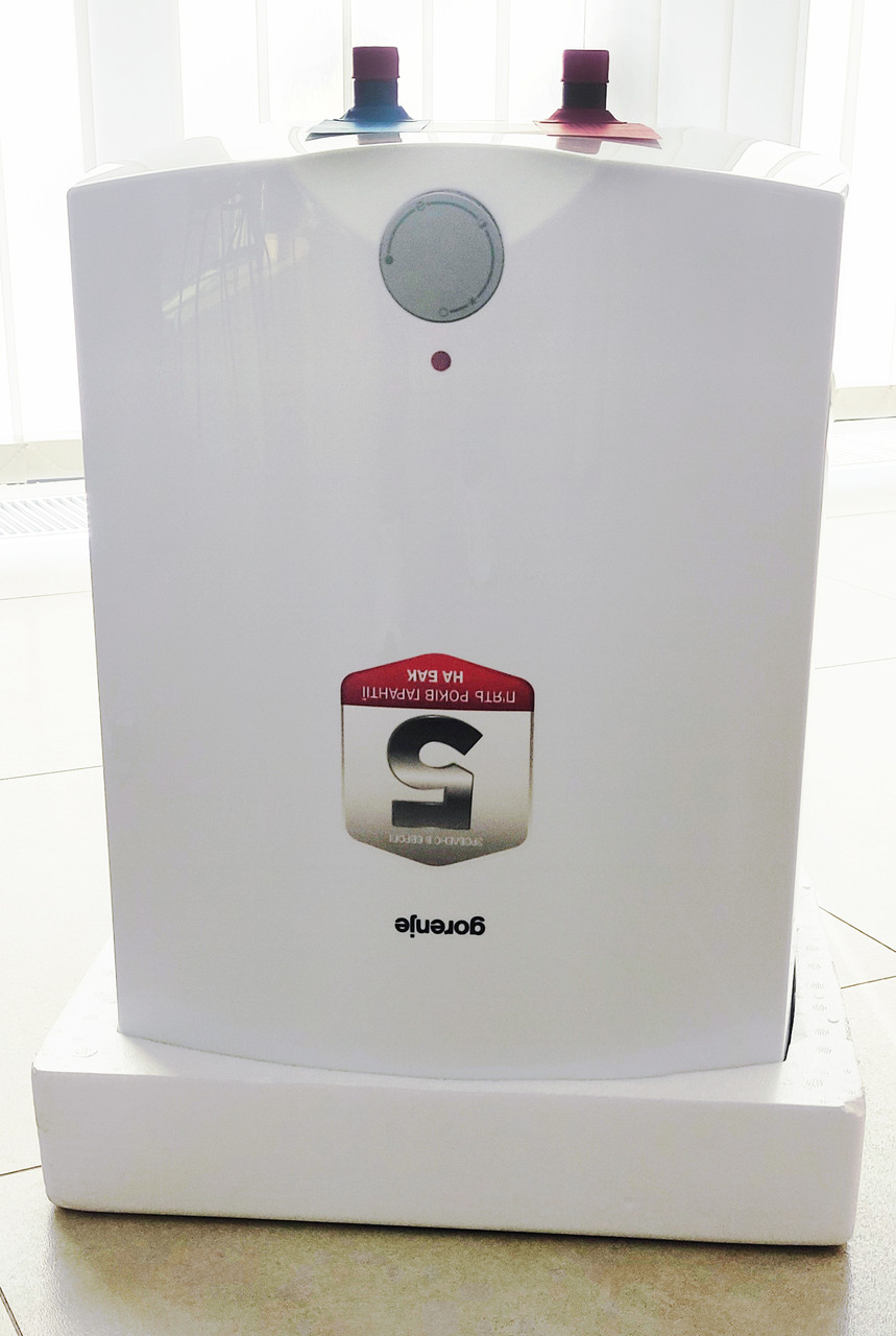 15 л. Бойлер маленький Gorenje GT 15 U / на кухню, ПІД мийку