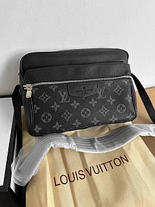 Жіноча Сумка LV Premium Black Grey