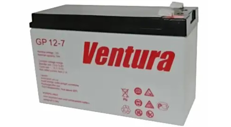Акумуляторна батарея 12 В/7 А·год Ventura GP 12-7