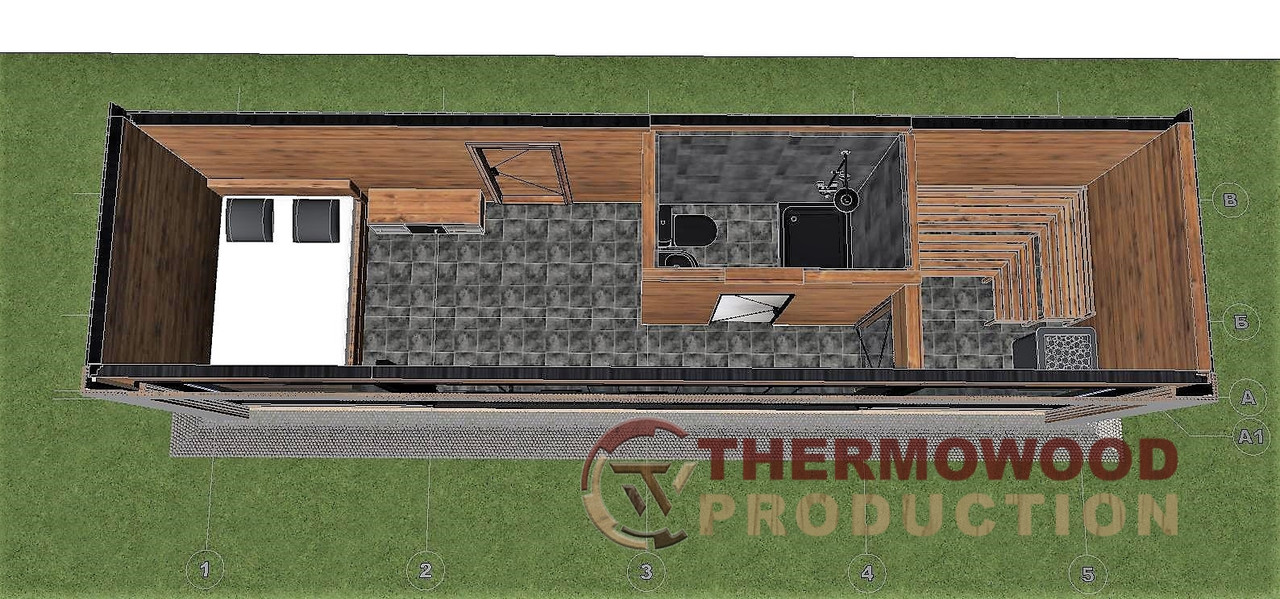 модульная баня фото