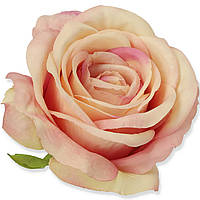Роза искусственная Memory | Д = 9 см, В = 8 см | Цвет - розовый |Производитель - Польша| Упаковка 12шт
