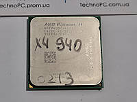 Процессор AMD CPU Phenom X4 940 | 3.0 GHz | Сокет AM2+ AM3 | 4 Ядра | №0213 + Термопаста
