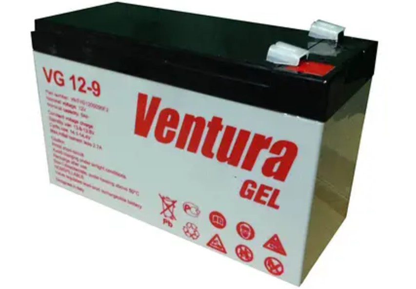 Акумуляторна батарея 12 В/9 А·год Ventura VG 12-9 Gel