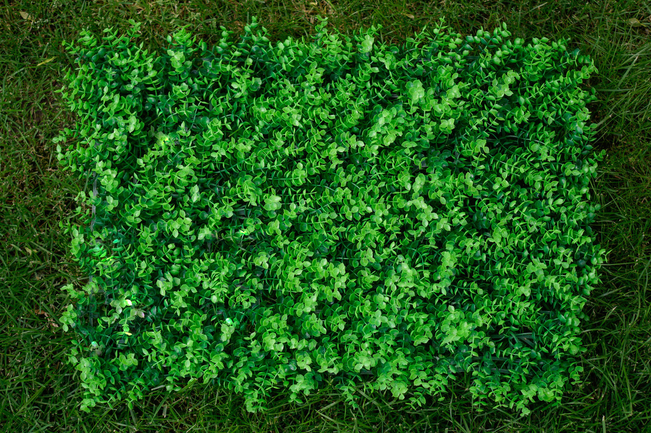 Декоративне зелене покриття "Евкаліпт" 60x40см, висота 6см
