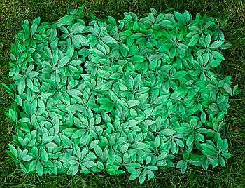 Декоративне зелене покриття "Конюшина" 60x40см, висота 5см