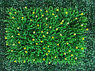 Декоративне зелене покриття "Евкаліпт з квітками" 60x40см, висота 6см, фото 2