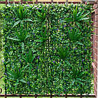 Декоративне зелене покриття "Фітостіна" 100x100см, висота 12см, фото 2