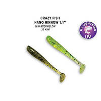 Силікон Crazy Fish Nano minnow 1,1" 68-27-16/20-6 кальмар