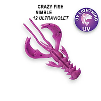 Силікон Crazy Fish Nimble 2" 50-50-12-6-F кальмар 8pcs