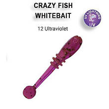 Силікон Crazy Fish Whitebait 0.8" 16-20-12-6 кальмар