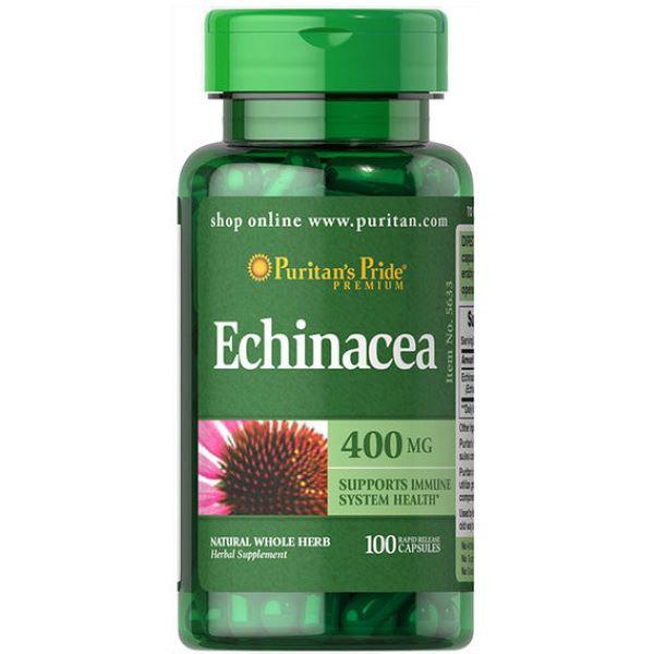 Ехінацея Puritan's Pride Echinacea 400 mg 100 caps