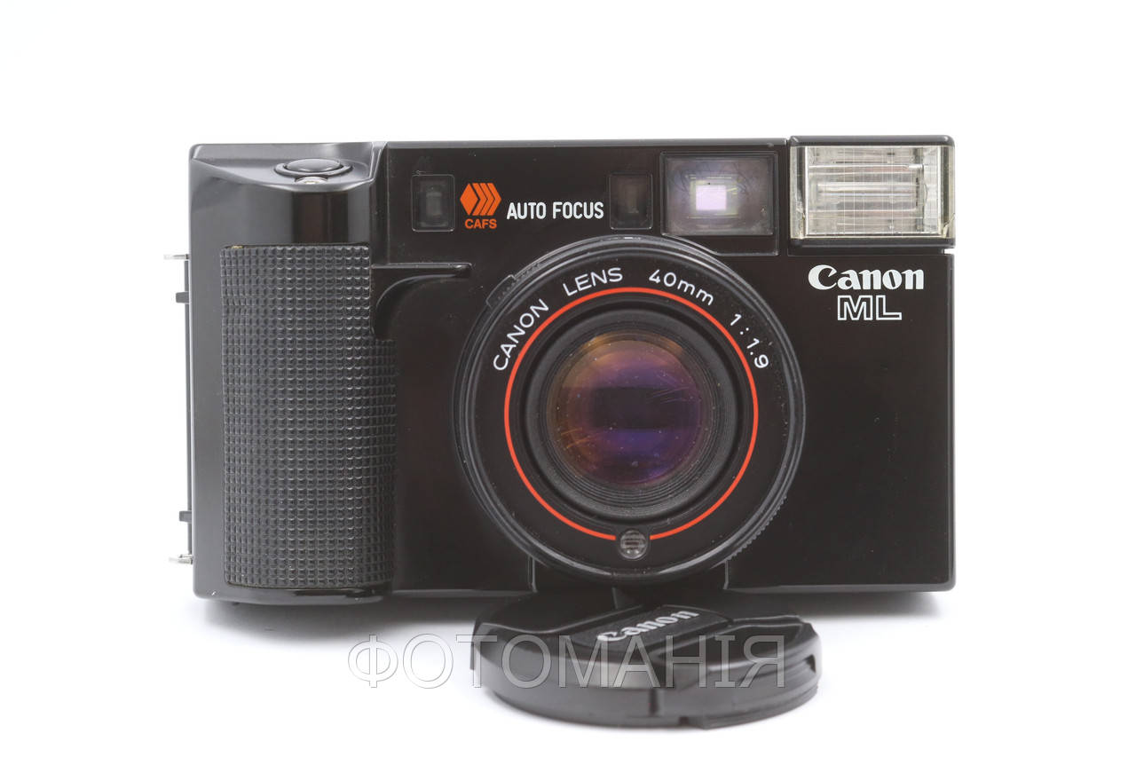 Canon AF 35 ML Canon 40mm f1.9 lens