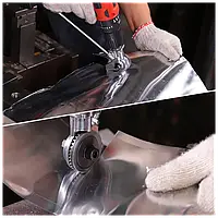 Универсальная насадка для шуруповерта для работы с металлом (для резки металла листового)