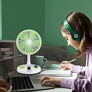 Потужний настільний вентилятор Fan PRO з LED підсвічуванням, фото 8