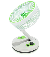 Портативний настільний вентилятор Fan з LED підсвічуванням, фото 8