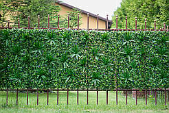 Декоративне зелене покриття "Фітостіна" 100x100см, висота 12см