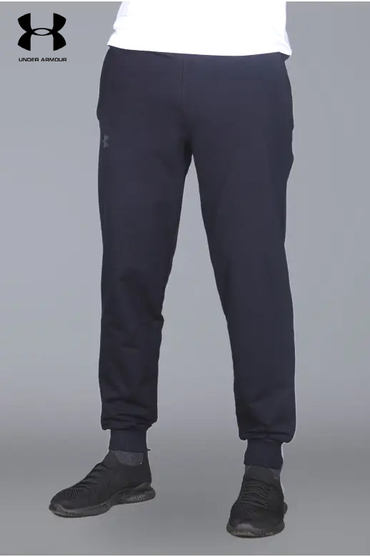 Чоловічі спортивні штани (штани) Under Armour (zzz-7262-1), осінні весняні сині. Чоловічий одяг, фото 1