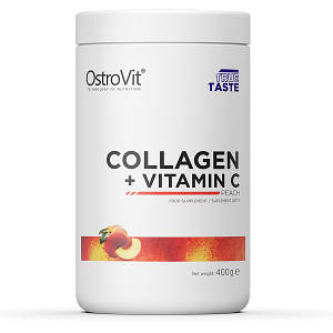 Колаген Collagen + Vitamin C 400 g (Peach)