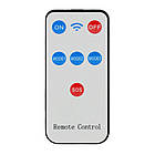 Вуличний ліхтар на сонячній батареї з пультом, BK120-6COB / Настінний світильник з датчиком руху, фото 6