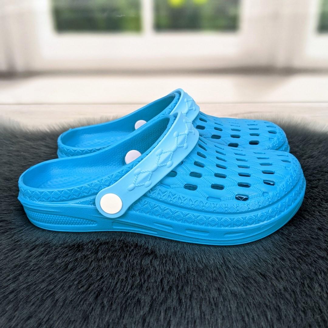 Сабо крокси жіночі піна кольору морської хвилі Гіпаніс 4075