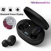 Беспроводные блютуз наушники E7S Bluetooth 5.0 Black TWS AirDots Black