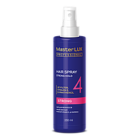 Лак для волос сильной фиксации Master LUX Professional Hair Spray 250 мл (19229Ab)