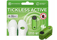 Ультразвуковой отпугиватель блох и клещей TickLess ACTIVE GREEN